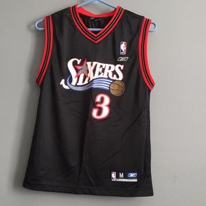 REEBOK ALLEN IVERSON SIXERS JERSEY